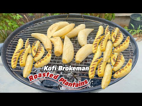 How to make the famous Ghana roadside roasted plantain/Ghana dessert recipes
