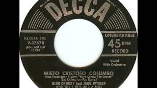 Bing Crosby - Misto Cristofo Columbo