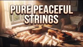 First Light on Silk – Gentle Acoustic Guitar &amp; Solo Violin | Peaceful Neoclassical Music