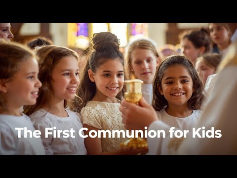The First Communion for Kids | Receiving Jesus for the First Time | Catechism for Kids