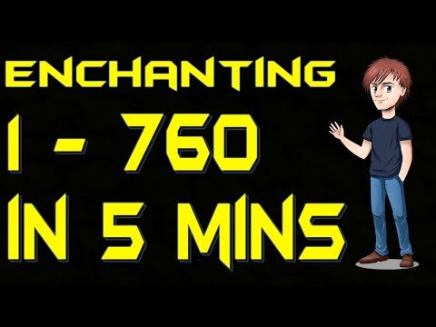 (OUTDATED) How Power Level Enchanting 1 To 760 In 5 Mins | WoW Profession Guides