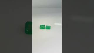Esmeralda Retangular 6x5mm - Vídeo