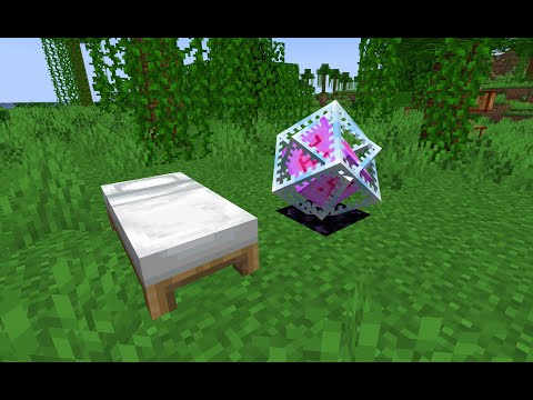 Minecraft's Cursed Crystal and Bed