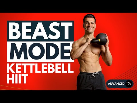 30 Min ADVANCED kettlebell HIIT workout ( BEASTMODE HIIT WORKOUT 🔥🔥🔥)