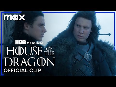 Jacaerys Velaryon Meets Cregan Stark At The Wall | House of the Dragon | Max