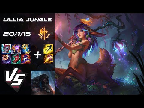 JUNGLE Lillia vs Udyr - EU Challenger Patch 14.12