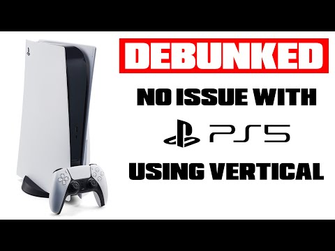 Putting PS5 on Vertical Does Not Damage the Console