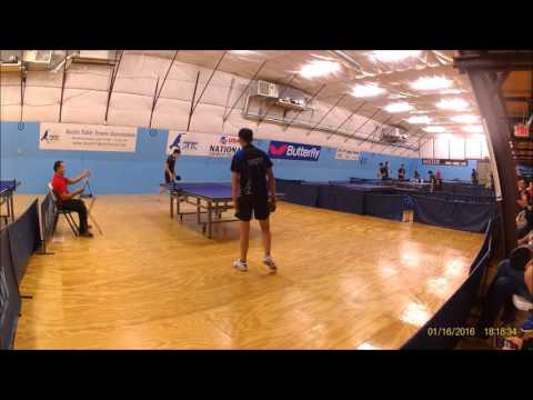 2016 austin winter table tennis tournament finals