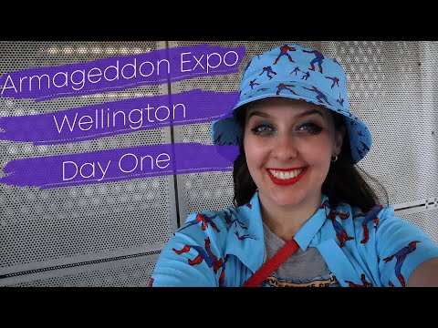 Wellington Armageddon Expo 2022 Day One - Jylari Vlogs