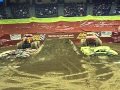 Advance Auto Parts Monster Jam Hartford 2011 Hot Tamale Vs Crushstation