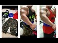 来週某有名YOUTUBERさんと合トレで6年振りにジム出軍するのでトレーニングウェア、用具新しく買ったんで試着ショー見せます🌟