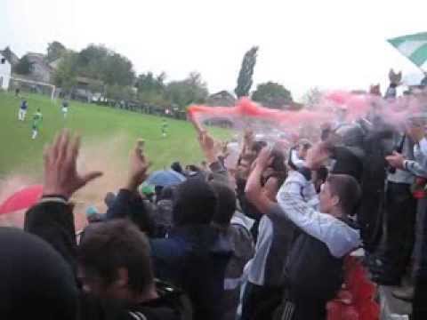 Bakljada na meču FK Omladinac Novi Banovci-FK Dunav Stari Banovci 26.09.2010.
