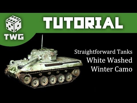 Bolt Action Tutorial: How To Paint WW2 Winter Camo -  M18 Hellcat
