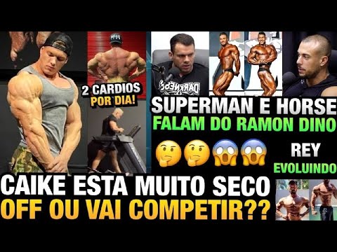 CAIKE ESTÁ MUITO SECO E FAZENDO 2 CARDIOS POR DIA - RAMON TOP 1 OLYMPIA EM 2022 ? - REY SHAPE ATUAL