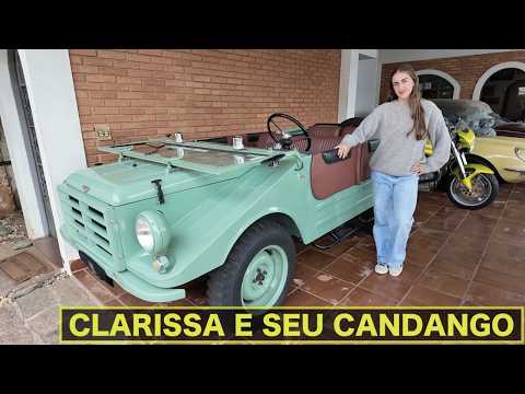 CLARISSA E SEU DKW CANDANGO | Garagem de Menina