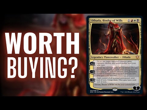 Dihada, Binder of Wills Precon Decklist Review | Legend's Legacy | Dominaria United