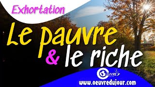 Le pauvre et le riche
