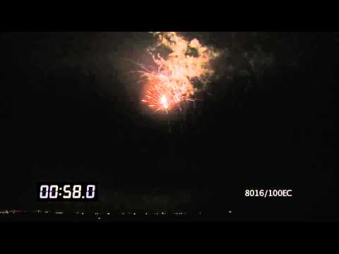 8016/100EC - Cake Ø26mm 100s I-shape 66sec H50m Cat.3 Nec980g 1.3G Two fuses, Midnight nightmare