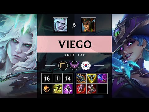 Viego Top vs Cassiopeia - KR Master Patch 25.13
