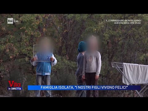 La famiglia isolata nel bosco, parlano i genitori - Vita in Diretta 05/11/2025
