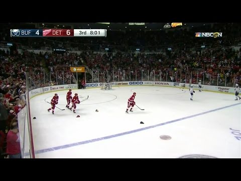 14/15 RS: Buf @ Det Highlights - 1/18/15 (Zetterberg Hat Trick)