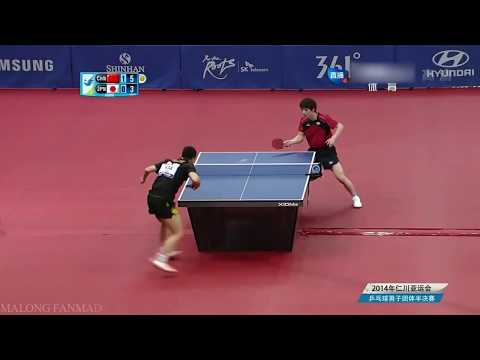 Ma Long vs Kenta Matsudaira | 2014 Asian Games MT-SF (HD50p)