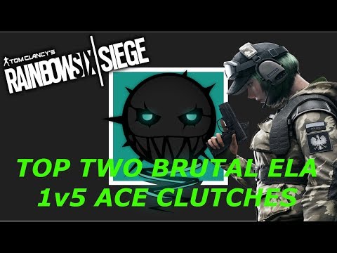 TOP TWO BRUTAL ELA 1v5 ACE CLUTCHES
