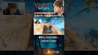 【Valheim】家より先に自分の墓標が建ちました