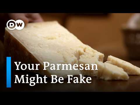 How real Italian Parmesan cheese is made