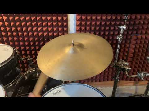 Used Zildjian A Rock Ride 21" 3180g w/ video demo of actual cymbal for sale image 5