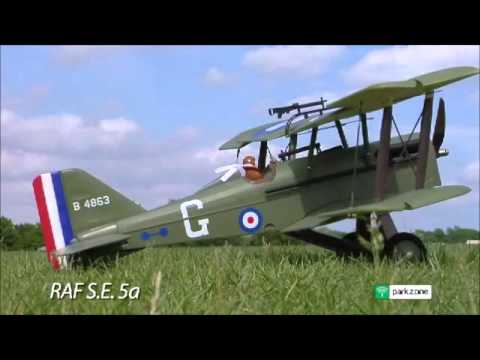 Se5a by Park Zone - At Steve Webb Models - Promotional Video - BNF by Horizon Hobbies