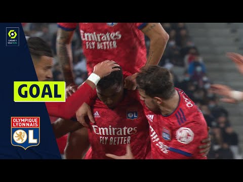 Goal Thiago MENDES (41' - OL) FC GIRONDINS DE BORDEAUX - OLYMPIQUE LYONNAIS (2-2) 21/22
