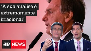 Marco Antônio Costa e Fábio Piperno discutem sobre pesquisas eleitorais