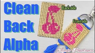 !Step by Step! Clean Back Alpha Technique- credit: @knotting_addict on IG