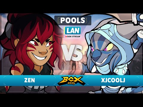 xJcoolJ vs Zen - Pools - Brawlhalla World Championship 2023 - LAN 1v1