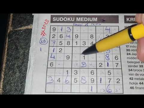 I'm very pleased with the time! (#3523) Medium Sudoku puzzle 10-12-2021