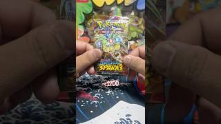 ₹1200 mein ye mila?! 😭 Surging Sparks Pack Opening #shorts