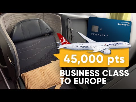 I redeemed 45,000 points for a business class flight to Europe | Capital One, Citi, Bilt