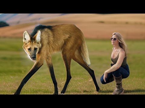 THE MANED WOLF - BIZARRE & SMELLS OF MARIJUANA! - Lobo Guará