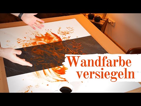 Wandfarbe abwaschbar machen I Flecken entfernen ohne Stress