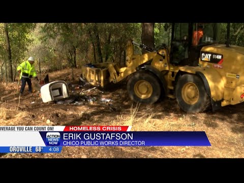 Homeless encampment clean-ups resume in Chico