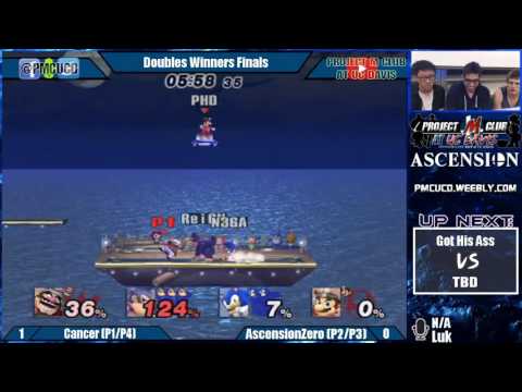 "Ascension 9/24/16" - Cancer (Wario & Mario) v. AscensionZero (DK & Sonic) - Winners Finals