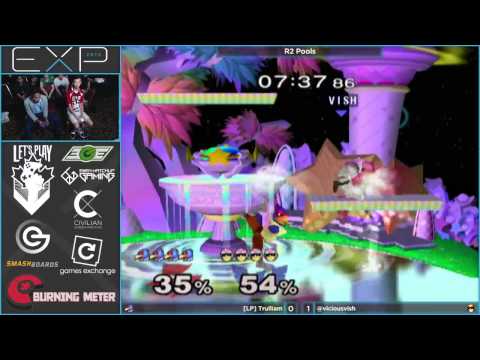 EXP 2015 - 62Bit | Vish (Falcon) vs [LP] Trulliam (Falco) - R2 Melee Pools