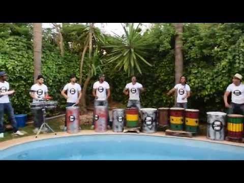 MAFIA URBAIN - CRAZY MOROCCAN DRUMMERS - 2015 - BY THE SWIMMING POOL