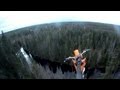 Antti Pendikainen 40m Motocross parachute jump!