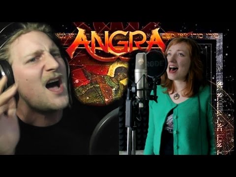 ANGRA - NO PAIN FOR THE DEAD (Vocal Cover ft Julia Bobrova and Rob Lundgren]