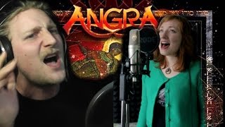 ANGRA - NO PAIN FOR THE DEAD (Vocal Cover ft Julia Bobrova and Rob Lundgren]
