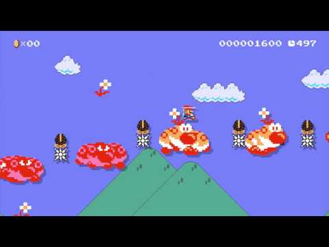 Mario Kart 6 ~ from Meggy ~ SUPER MARIO MAKER Gameplay RAW