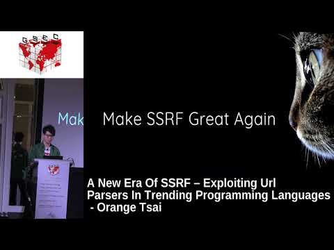 #HITBGSEC 2017 SG Conf D1 - A New Era Of SSRF - Exploiting Url Parsers - Orange Tsai