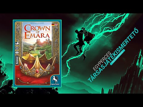 #183. Crown of Emara | Egyperces társasjátékismertető - Game-Obscura